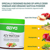 Oziva Plant Based Acv Matcha - Apple Cider Vinegar With The Mother And Matcha Tea(50G)