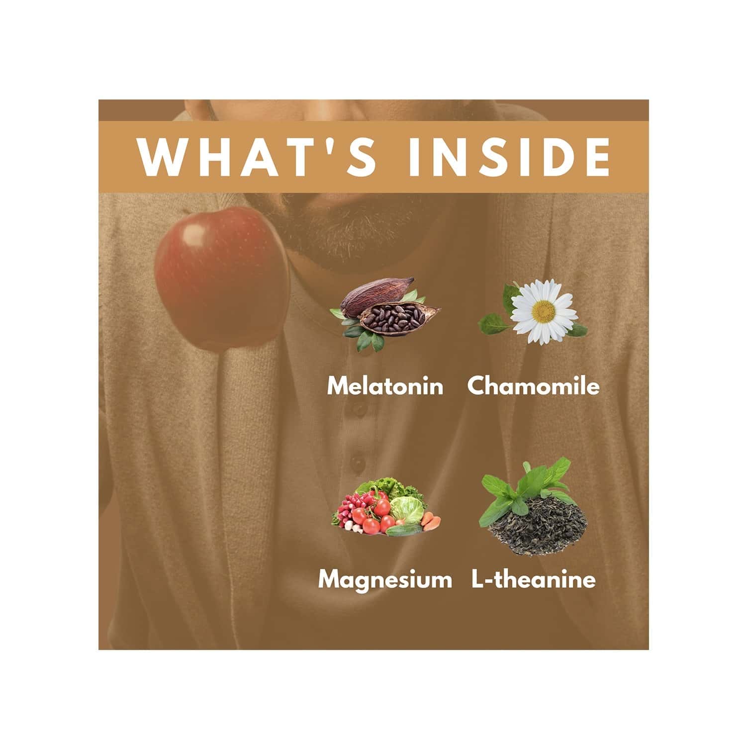 Buy BOLD CARE SNOOZE ALL NATURAL SLEEPING PILLS MELATONIN 10MG, CHAMOMILE, L THEANINE