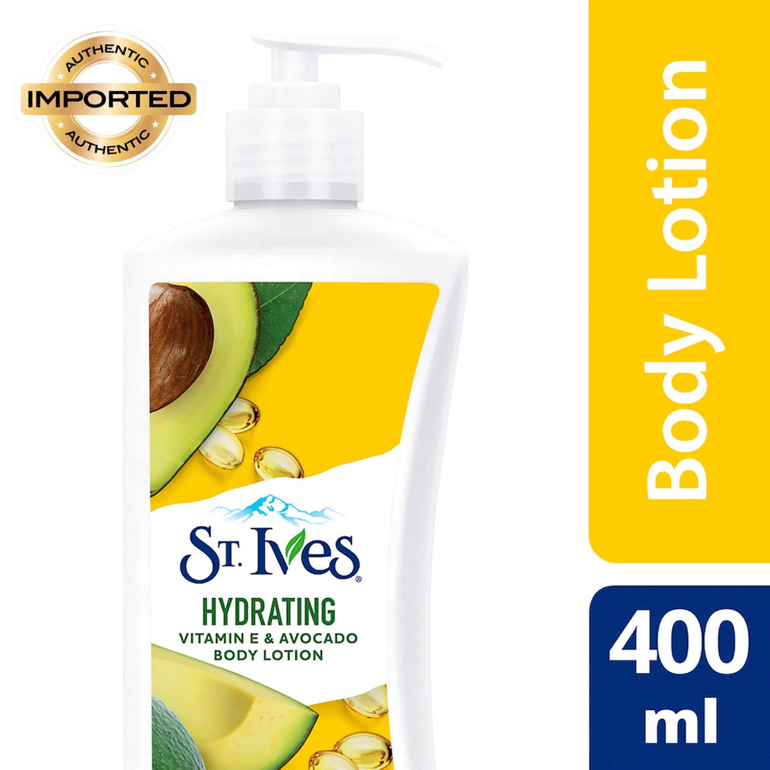 Buy ST. IVES HYDRATING VITAMIN E & AVOCADO BODY LOTION, 100 NATURAL