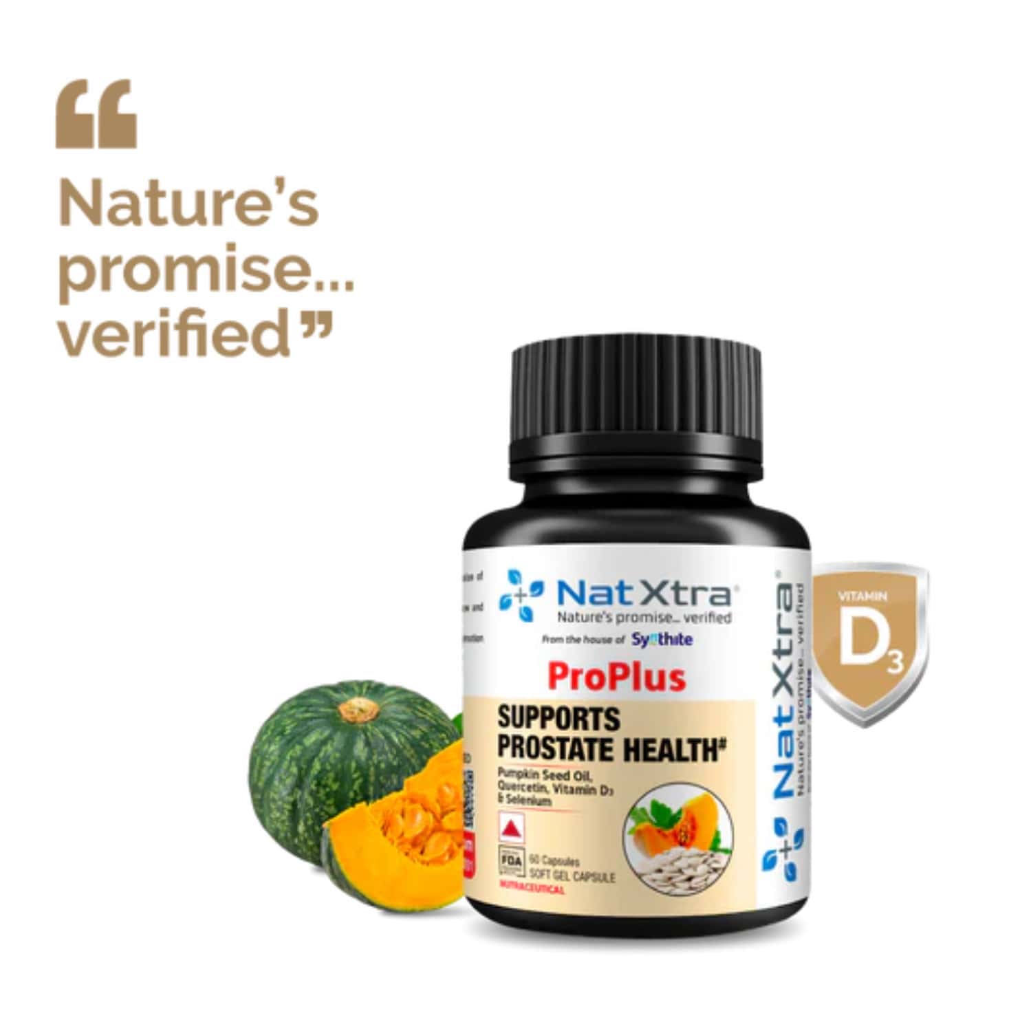 Natxtra Proplus - Supports Prostate Health (60 Capsules)