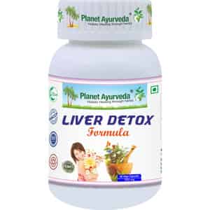 Planet Ayurveda Liver Detox Formula - 60 Capsules