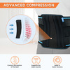 Vissco Lumboset Advance Belt|Provides Support To The Lumbar Spine & Lower Back - Large (Black)