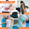 Vissco Lumboset Advance Belt|Provides Support To The Lumbar Spine & Lower Back - Large (Black)