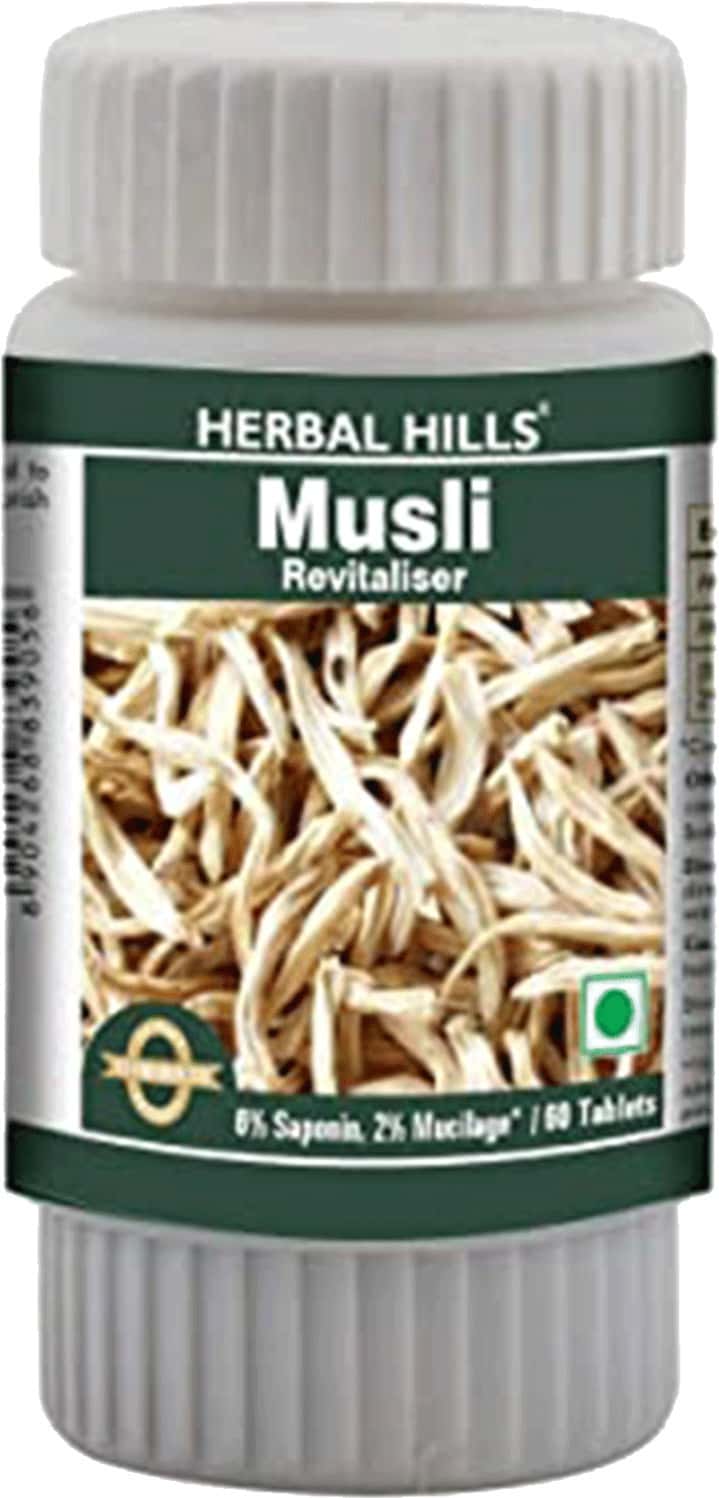 Herbal Hills Musli 60 Tablets (Pack Of 5)