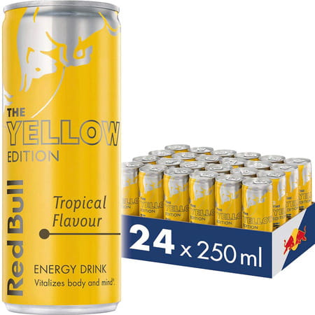 Red Bull Energy Drink 250 Ml Yellow Edition Pack Of 24