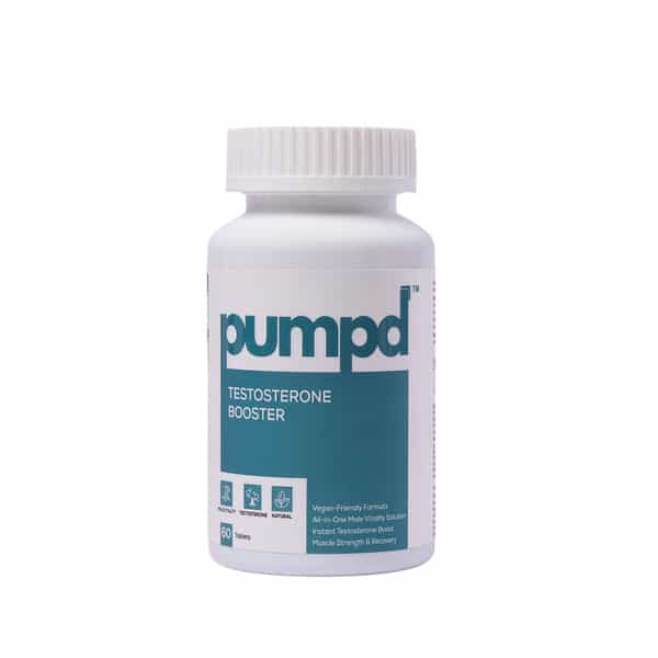Pumpd Testosterone Supplement For Men - 60 Tablets