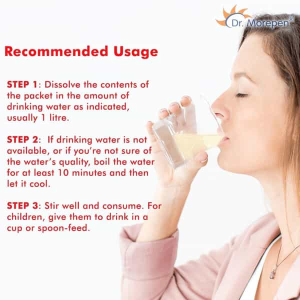 Dr. Morepen Premium Ors Drink With Electrolytes | Apple Flavour - 200Ml Pack Of 5
