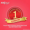 Manforce Extra Dotted Condoms Litchi Flavoured- 10 Pcs X Pack Of 5