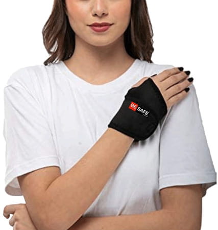 Besafe Forever Wristband Support With Thumb | Black | Universal Size