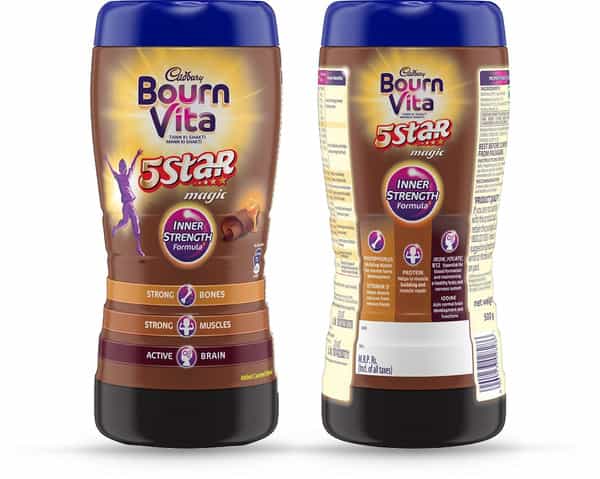 Cadbury Bournvita Five Star Magic Nutrition Drink Jar Of 500 G