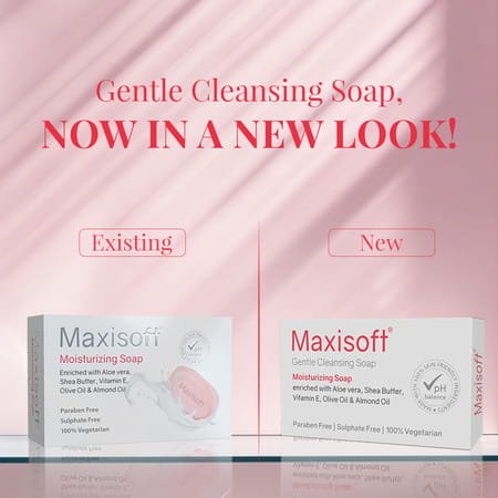 Maxisoft Moisturizing Soap 100 Gm - Pack Of 2