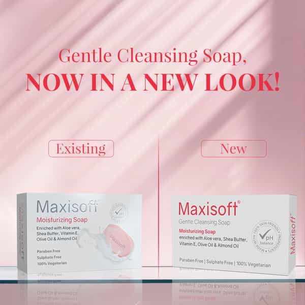 Maxisoft Moisturizing Soap 100 Gm - Pack Of 2