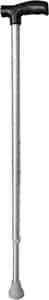 Tynor Walking Stick L Type Silver Universal Size 1 Unit