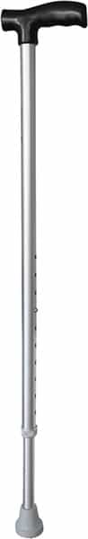 Tynor Walking Stick L Type Silver Universal Size 1 Unit