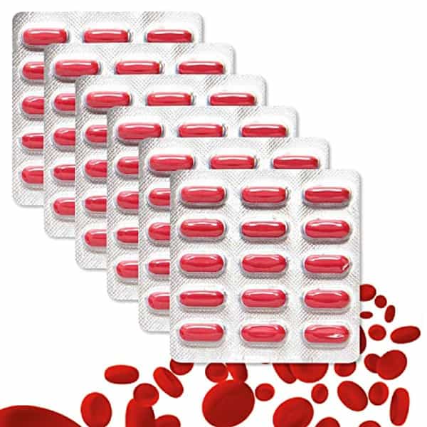 Mumfer Max |90 Tablets|Iron Folic Acid Supplement - Pack Of 6 (6 X 15 Tablets)