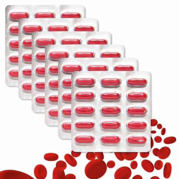 Mumfer Max |90 Tablets|Iron Folic Acid Supplement - Pack Of 6 (6 X 15 Tablets)