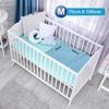 Luvlap Instadry Extra Absorbent Bed Protector Sky Blue & Salmon Rose 0M+ Medium 70Cmx100cm Pack Of 2