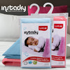 Luvlap Instadry Extra Absorbent Bed Protector Sky Blue & Salmon Rose 0M+ Medium 70Cmx100cm Pack Of 2