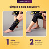 Betterhood Premium Knee Sleeve With Easymove Max Stability Design (Black | L | Pack Of 2)