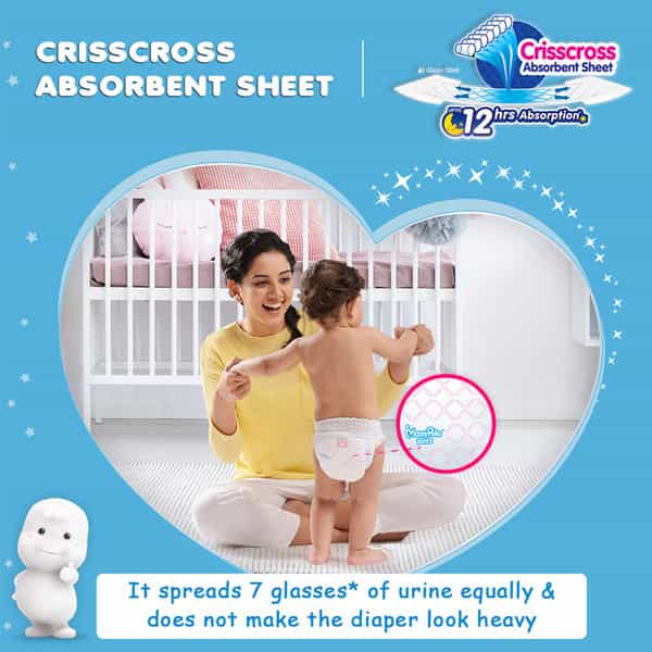 Mamypoko Pants Extra Absorb Diaper - Small Size Pack Of 168 Diapers