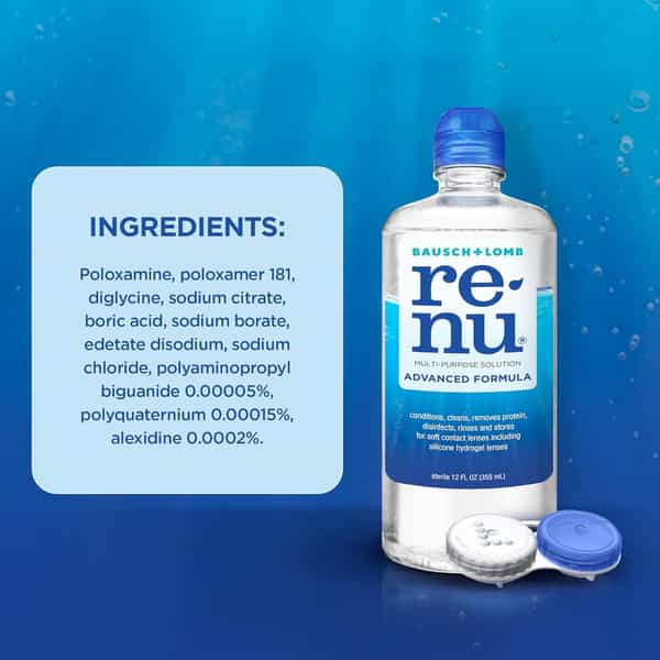 Bausch & Lomb Renu Multi-Purpose Solution Advanced Formula 355Ml