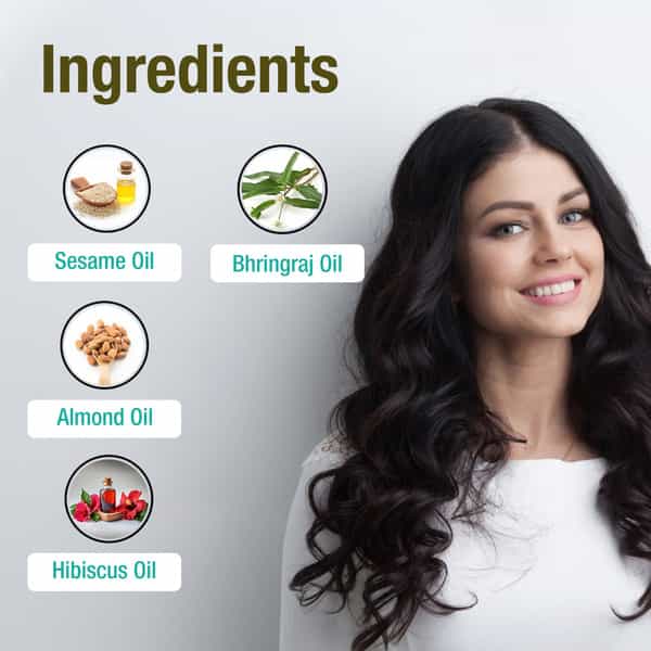 Baidyanath Trusoul Curry Leaf Anti-Greying Hair Oil 200Ml | Hair Care