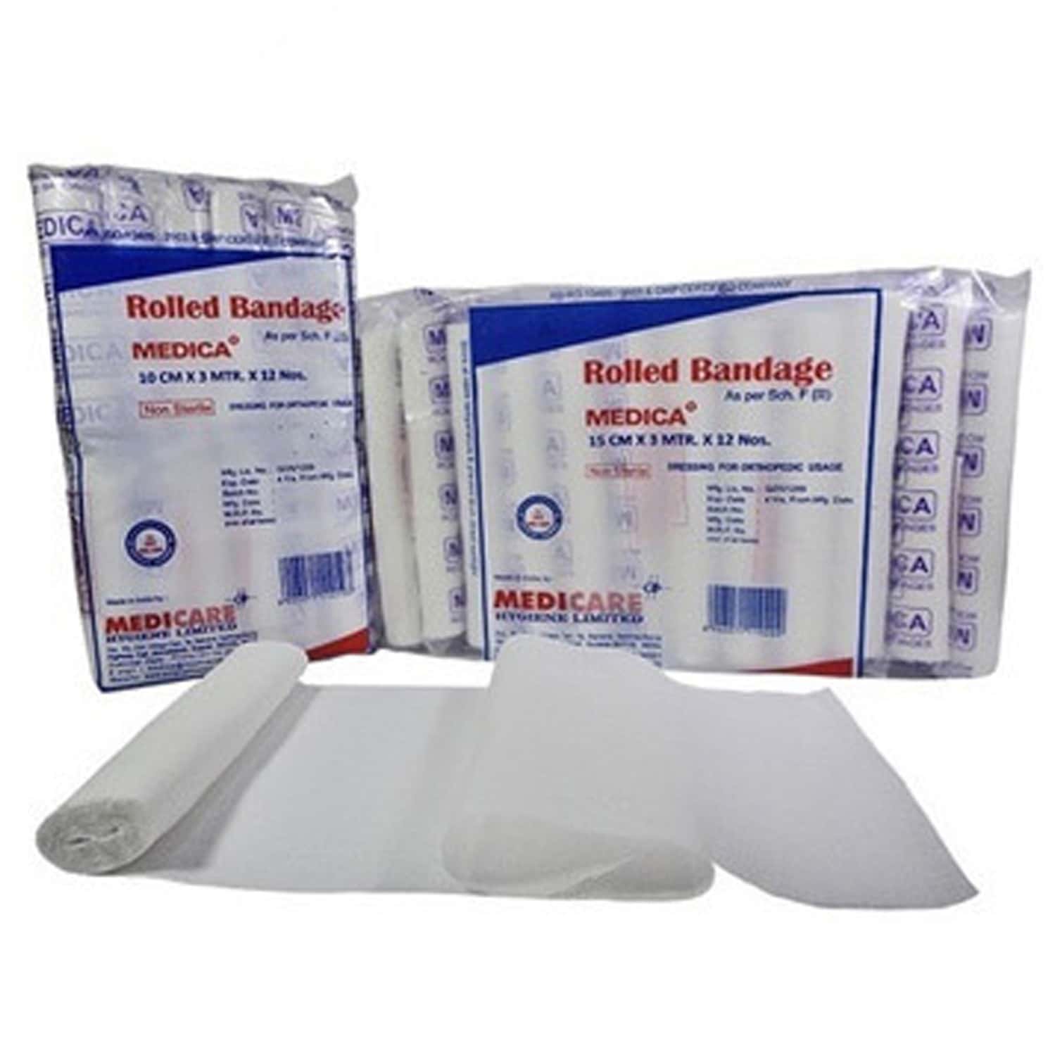 Medica Rolled Bandage (10cm) (Pack Of 1)