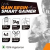 Neuherbs Myshake Mass Gainer 800 - Weight Gain With Protein Fibers & Vitamins - 1Kg (Chocolate)