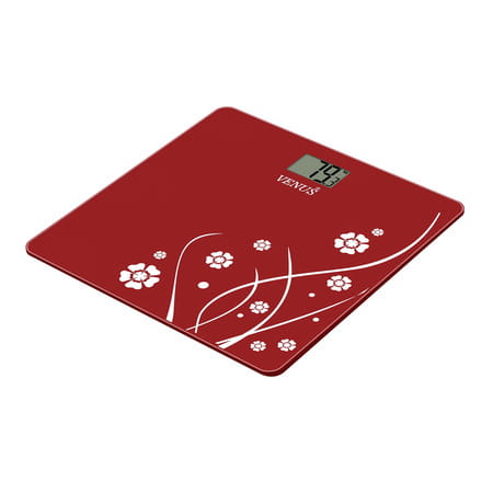 Venus (India) Electronic Digital Personal Bathroom Weight Machine | Upto 180kg | Eps-2001 Red