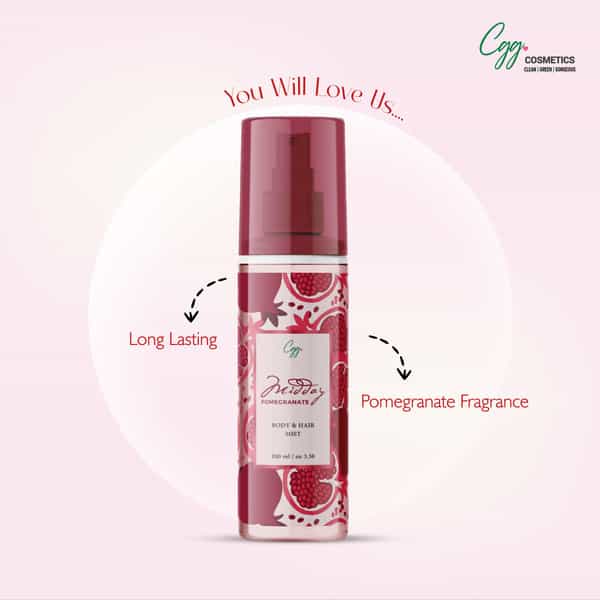 Cgg Cosmetics Midday Pomegranate Body & Hair Mist 100 Ml