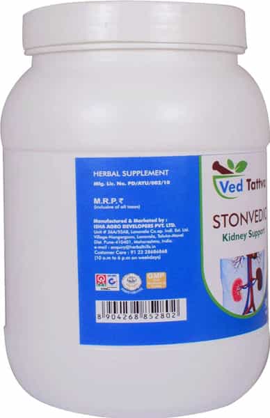 Ved Tattva Stonvedic 900 Tablets | Ayurvedic Herbal Supplement For Kidney Stone