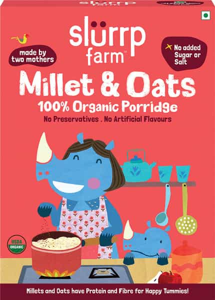 Slurrp Farm Milet And Oats Porridge - 250G