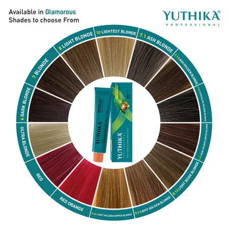 Yuthika Professional Creme Hair Color Magenta Red 100Gm | Permanent Professional Salon Colour