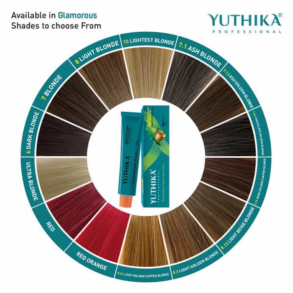 Yuthika Professional Creme Hair Color Magenta Red 100Gm | Permanent Professional Salon Colour