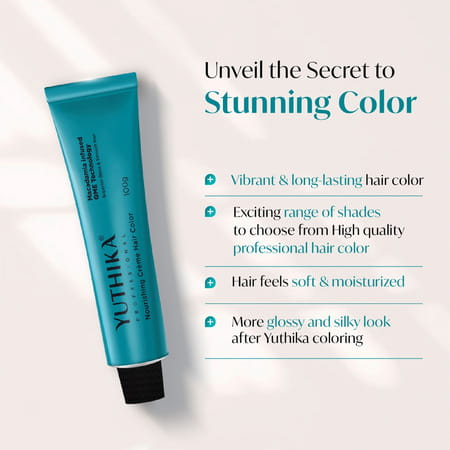Yuthika Professional Creme Hair Color Magenta Red 100Gm | Permanent Professional Salon Colour