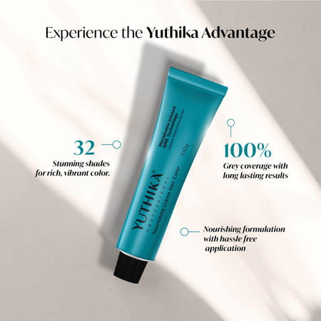 Yuthika Professional Creme Hair Color Magenta Red 100Gm | Permanent Professional Salon Colour