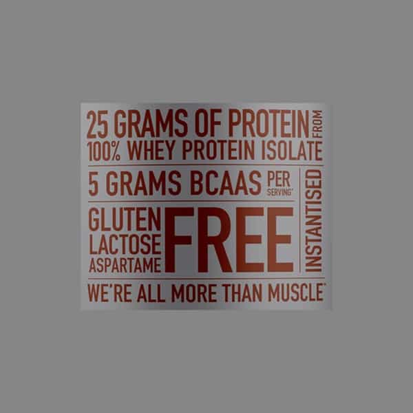 Isopure Low Carb 100% Whey Protein Isolate Powder - 1 Lb 454 G Dutch Chocolate