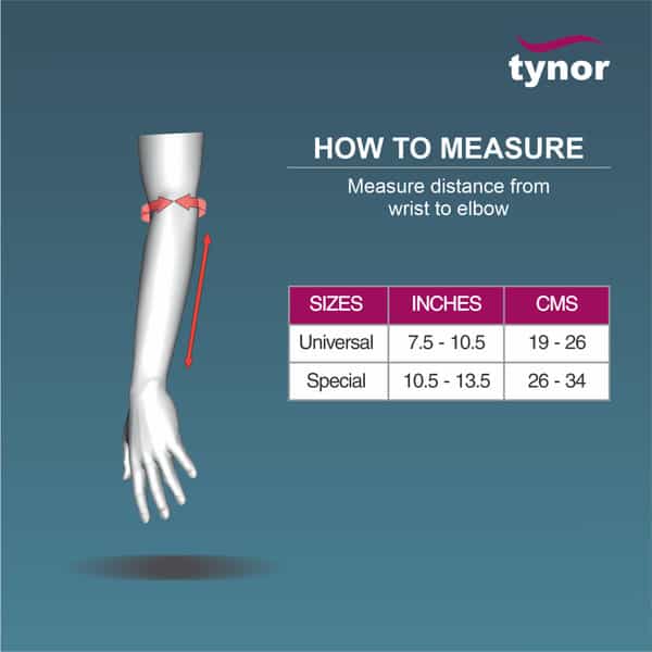 Tynor Forearm Splint | Grey | Xxl | 1 Unit