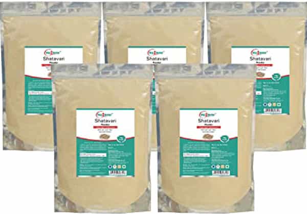 Way2herbal Shatavari Root Powder For Women's Health - 1 Kg Each (Pack Of 5)