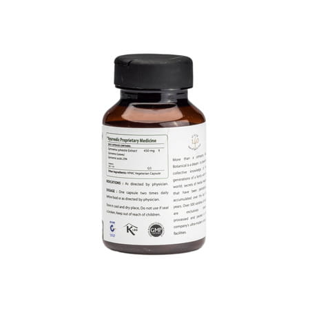 Bixa Botanical Gudmar Extract 60 Veg Capsules(450mg)25%Gymnemic Acids-Control Blood Sugar Level