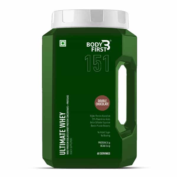 Bodyfirst Ultimate Whey | 60 Servings | Double Chocolate