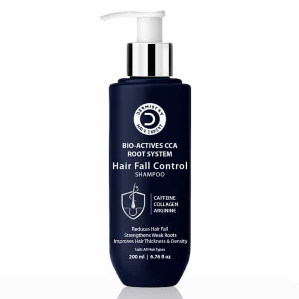 Dermistry Hair Fall Breakage & Thinning Control Caffeine Collagen Arginine Shampoo - 200Ml