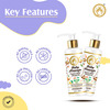 Mom & World Baby Massage Pure Organic Sweet Almond Oil Cold Pressed No Mineral Oil 200 Ml