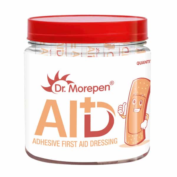Dr. Morepen Aid Adhesive Band Aid Washproof | For Adult & Kids | 150 No's