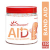 Dr. Morepen Aid Adhesive Band Aid Washproof | For Adult & Kids | 150 No's