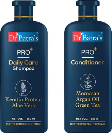Dr Batra's Pro+ Daily Care Shampoo With Conditioner (350 Ml Each)