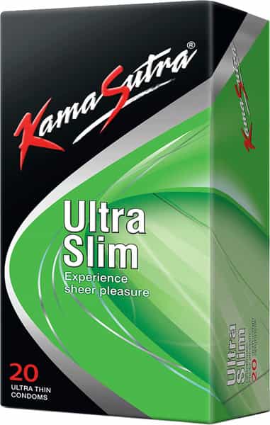 Kamasutra Ultra Slim Condoms For Men Pack Of 20