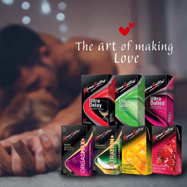 Kamasutra Ultra Slim Condoms For Men Pack Of 20
