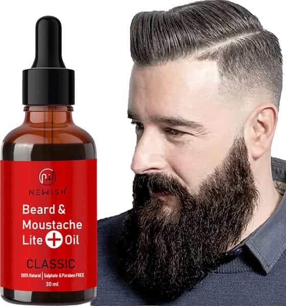 Newish Beard Oil Men For Original Growth 30Ml
