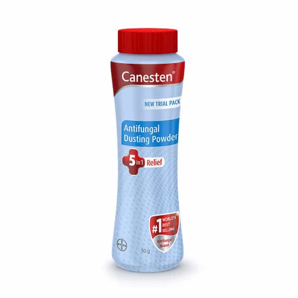 Buy CANESTEN ANTIFUNGAL DUSTING POWDER 5 IN 1 RELIEF FORMULA FOR FUNGAL